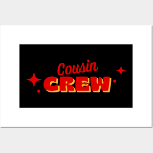 Cousin Crew Shirts for Kids, Big Cousin Shirts Matching Cousin TShirt, New to the Crazy Cousin Crew Shirt, Groovy Beach Cousin Era Vacation Posters and Art